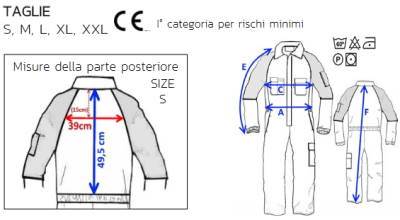 GYZCZX Abbigliamento da lavoro for uomo donna manica lunga vestiti da lavoro  meccanici fabbrica workshop workshop tuta ingegnere tuta (Color : B, Size :  XL code) : : Moda